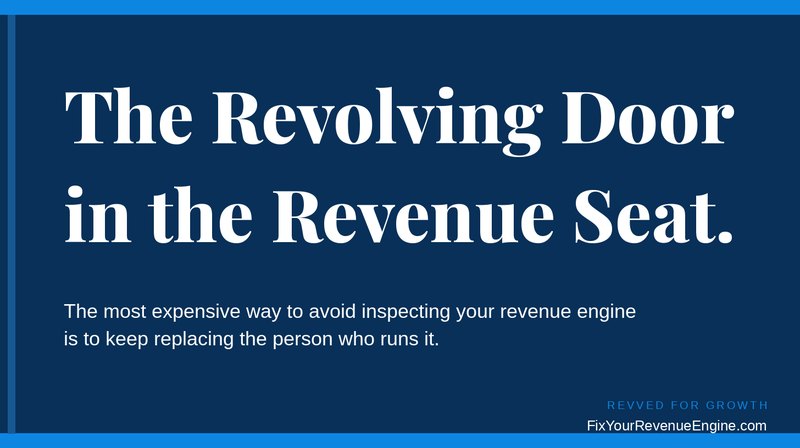 Jason Rigolli: The revolving door in the revenue seat