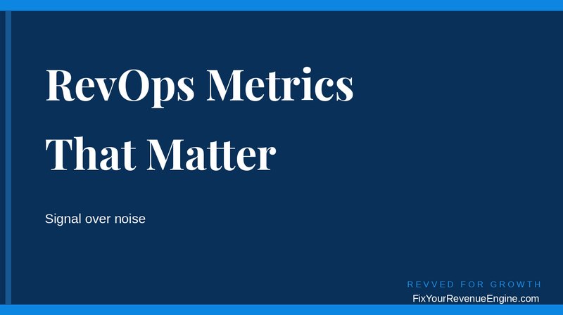 Jason Rigolli: RevOps Metrics That Matter: Navigating the Data Deluge